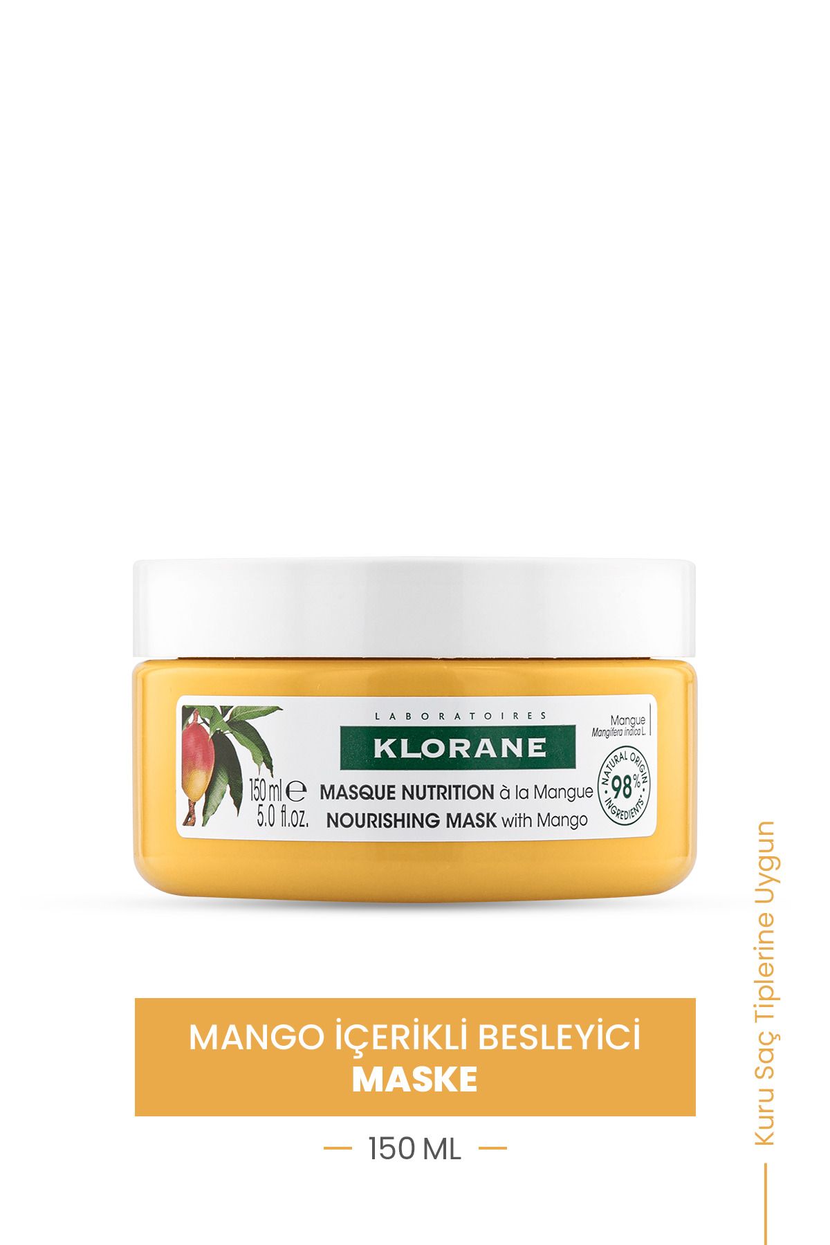 Klorane Mango Içerikli Besleyici Saç Bakım Maskesi 150 Ml