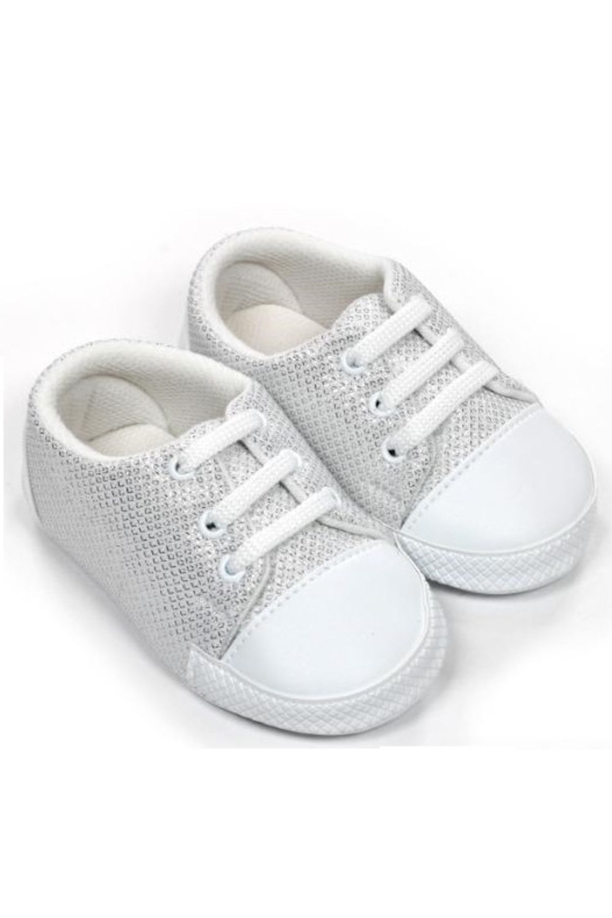 Yogi parti Bebek Ayakkabısı ilk adım 18-19 Numara 11-13 cm Taban Ölçüsü Bez Ayakkabı