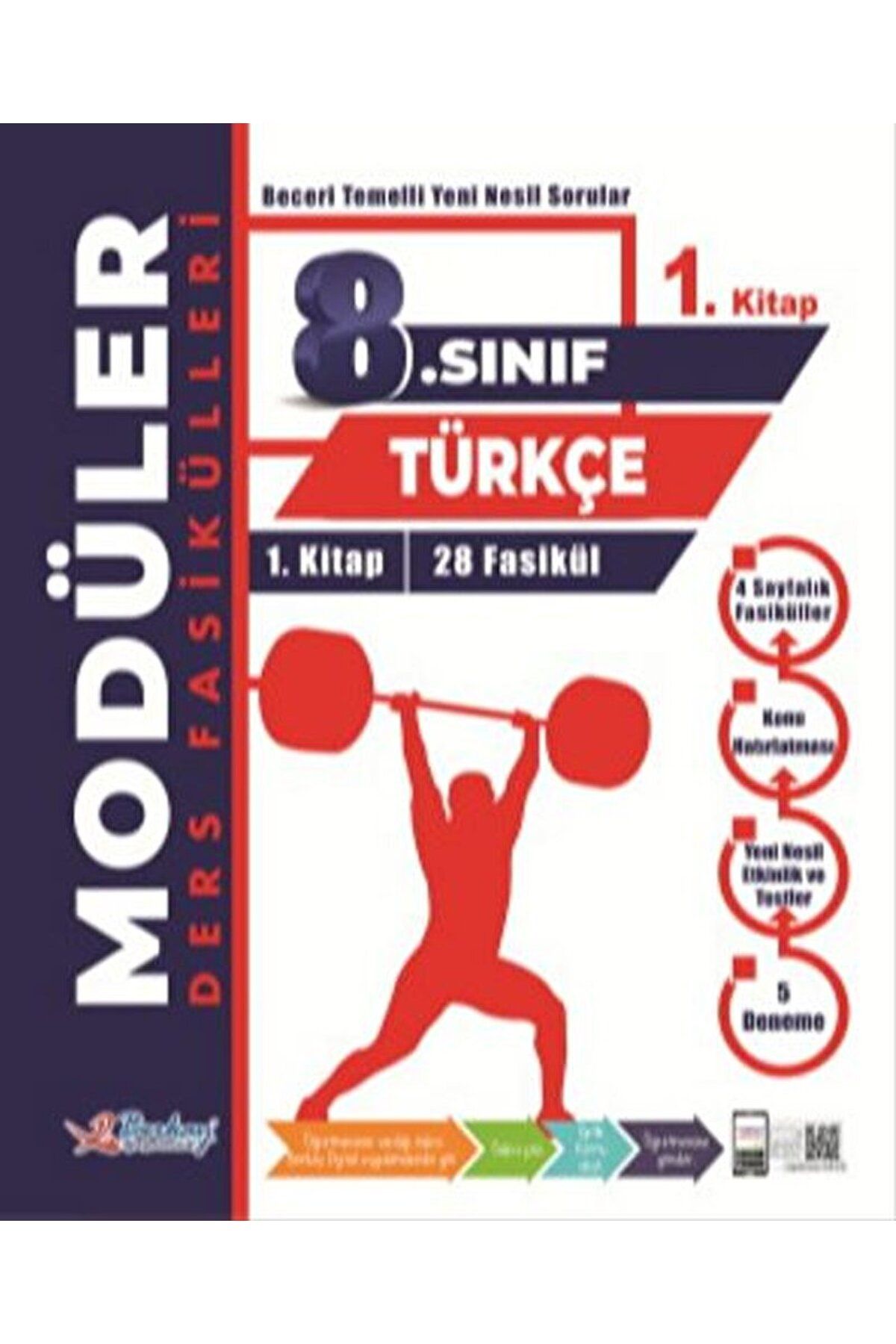 Berkay Yayıncılık 8. Sınıf Modüler Türkçe Ders Fasikülleri / Kolektif / Berkay Yayıncılık / 9786257053310