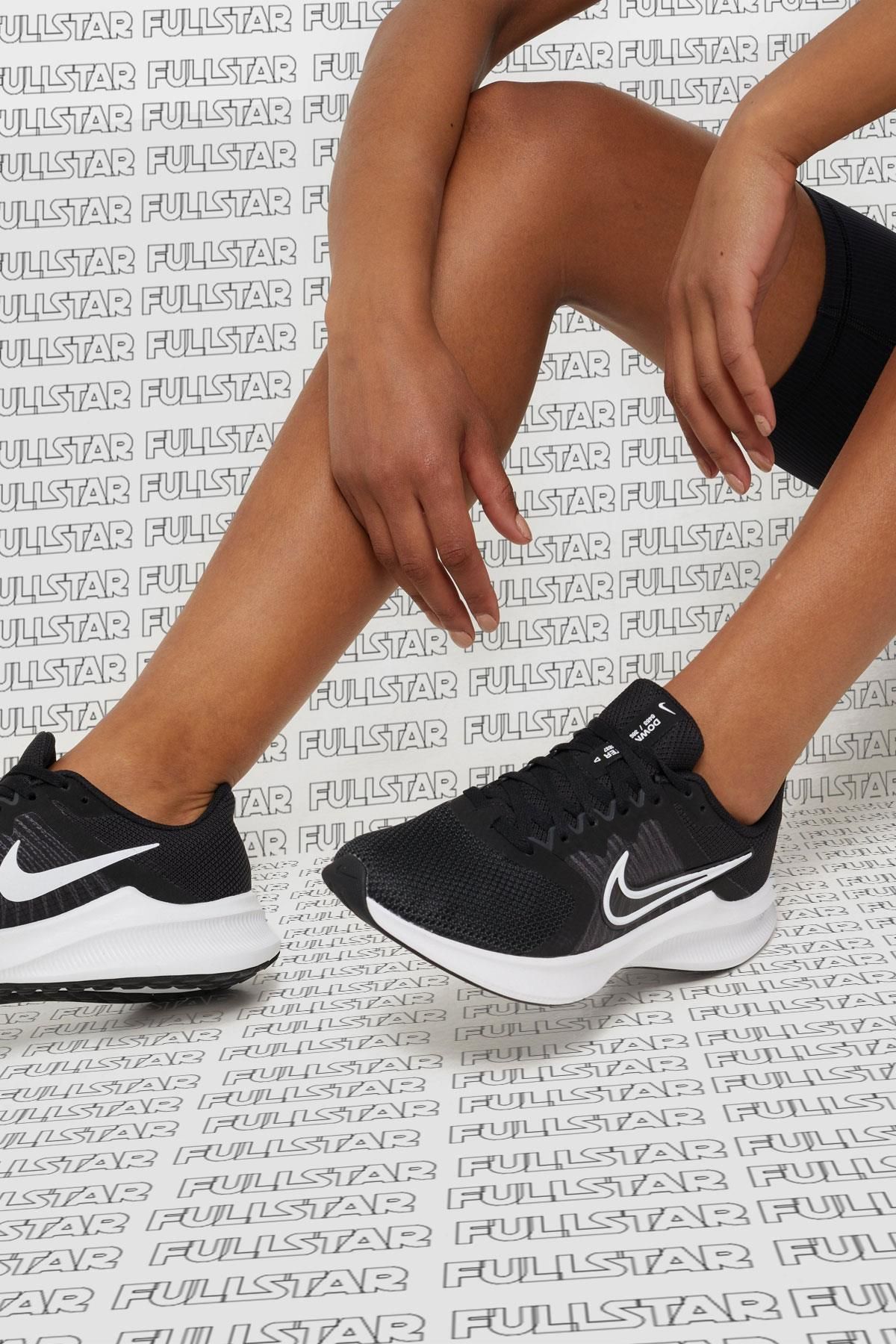 Nike Downshifter 11 Walking Running Shoes Yürüyüş Koşu Ayakkabısı Siyah Beyaz