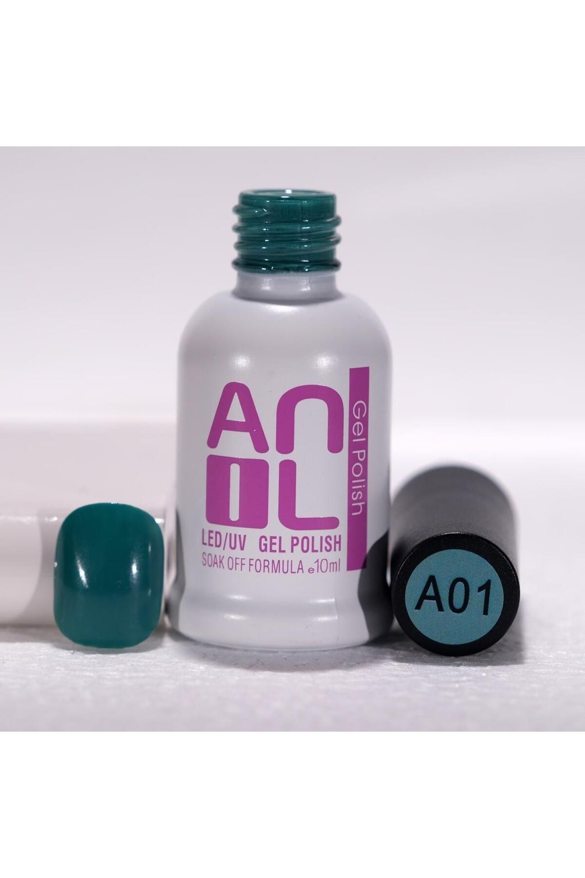 Anil Professional Cosmetics Kalıcı Oje Yeşil Renk 10ml | Dayanıklı Kolay Uygulanan Trend Renkler | Hızlı Kuruma, Parlaklık