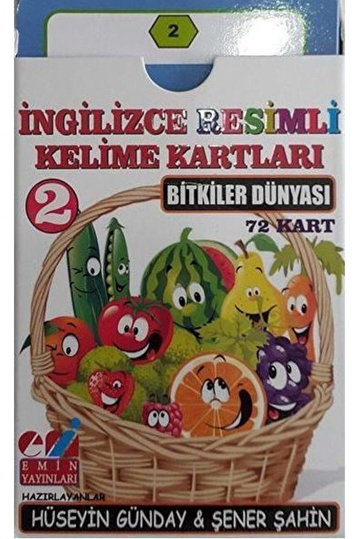 Emin Yayınları Bitkiler Dünyası - İngilizce Resimli Kelime Kartları 2 / Emin Yayınları / 9786059955126