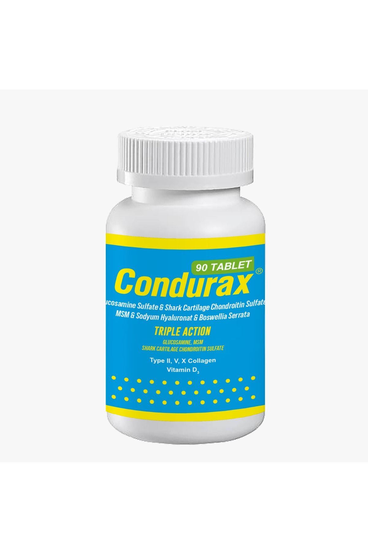 Chondurax Glucosamine Chondroitin Msm 90 Tablet.