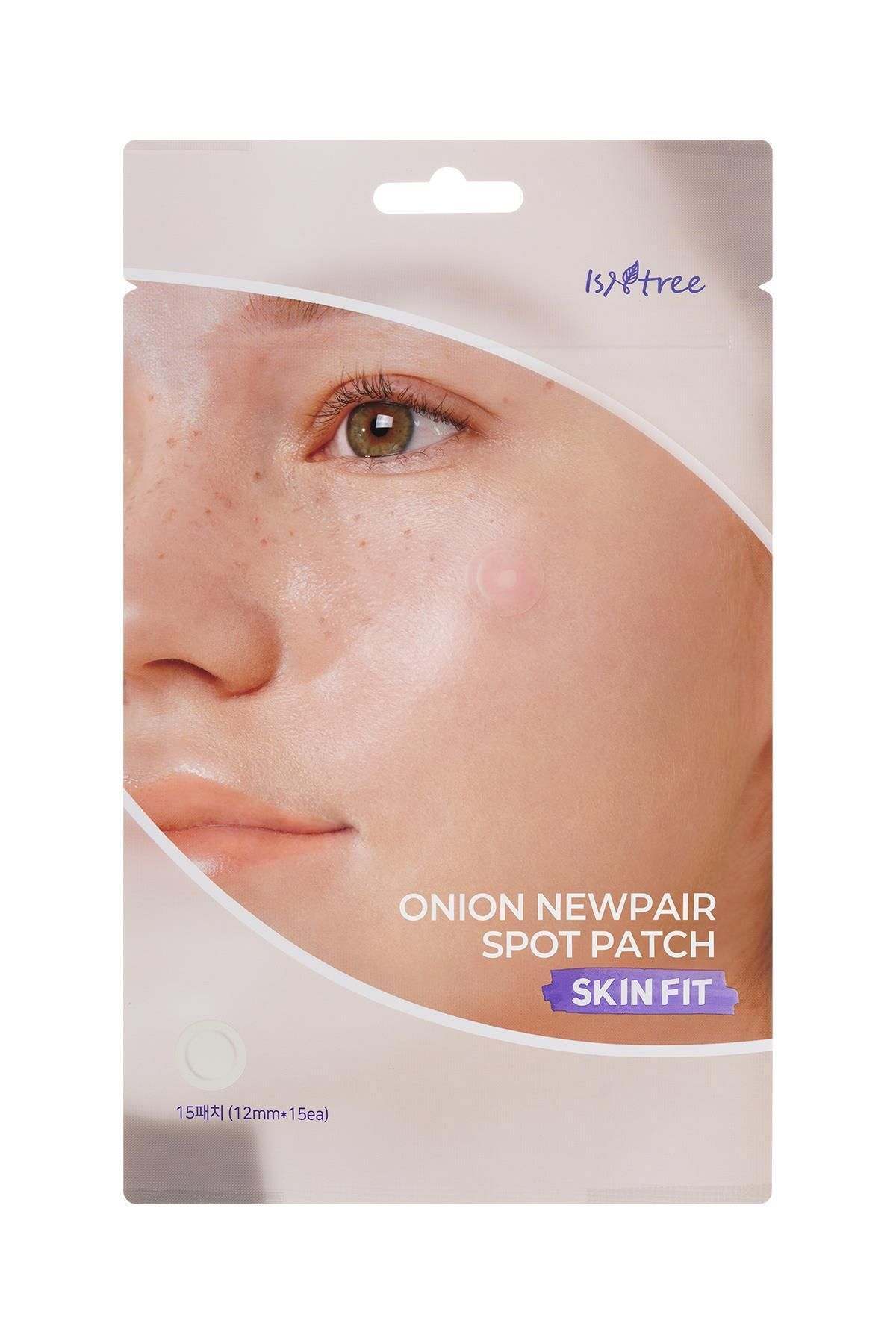 Isntree Onion Newpair Spot Patch - Skin Fit 12 Mm 15 Adet (niacinamide Içeren Akne Kapatıcı, Makyaj Öncesi)