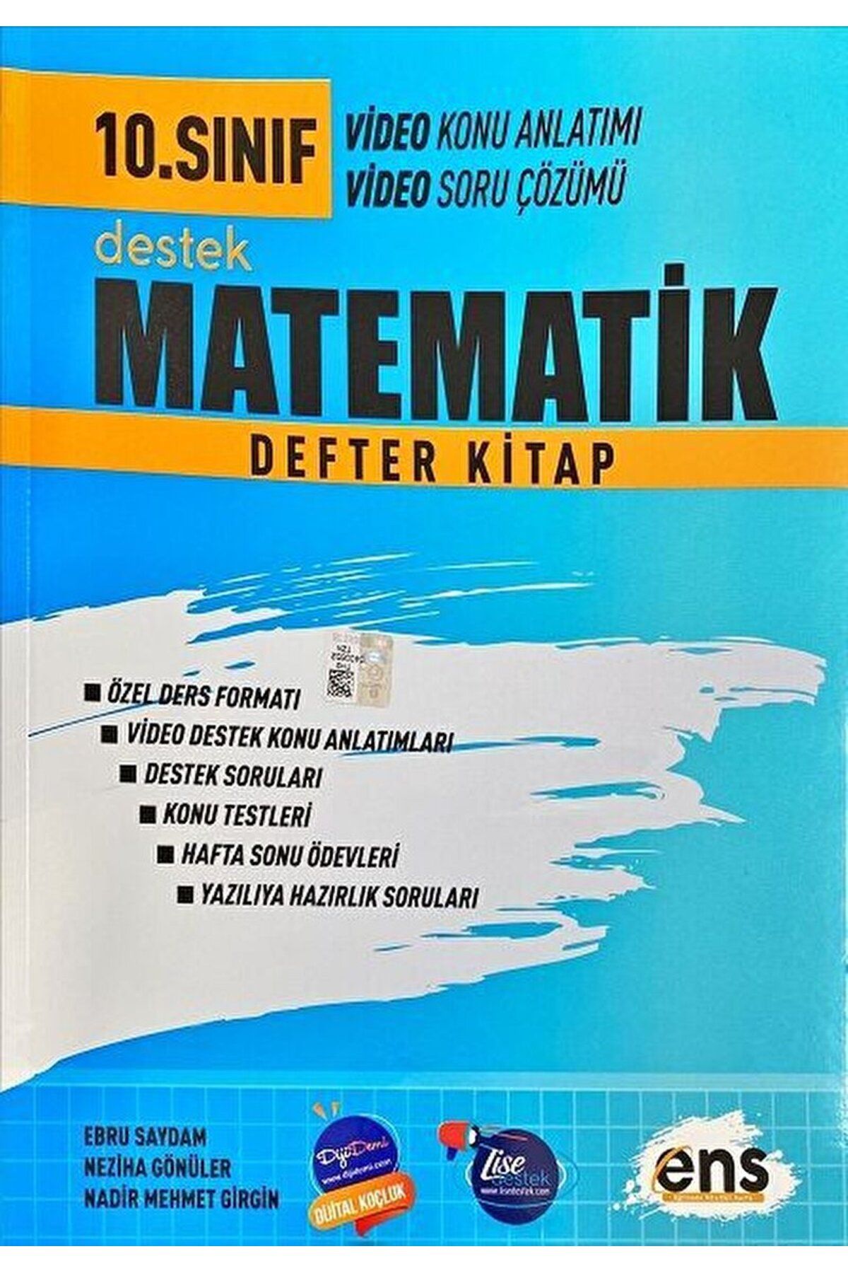 Ens Yayınları 10. Sınıf Matematik Destek Defter Kitap / Kolektif / ENS Yayınları / 9786057153326