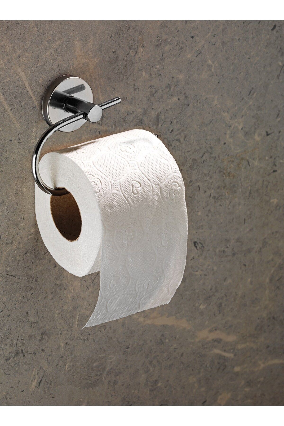 Sas Haus Tuvalet Wc Kağıtlık Kapaksız Krom Kaplama Kağıtlık Standı S-107