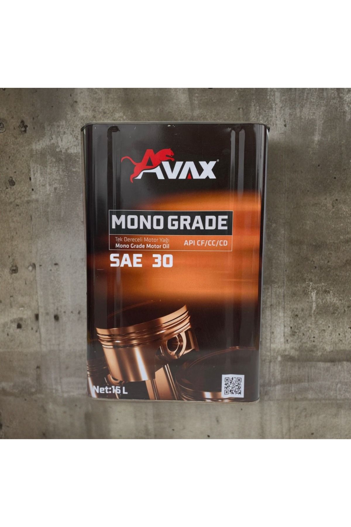 ARMOLL Avax Mone Grade Sae-30--madeni&motor Yağ