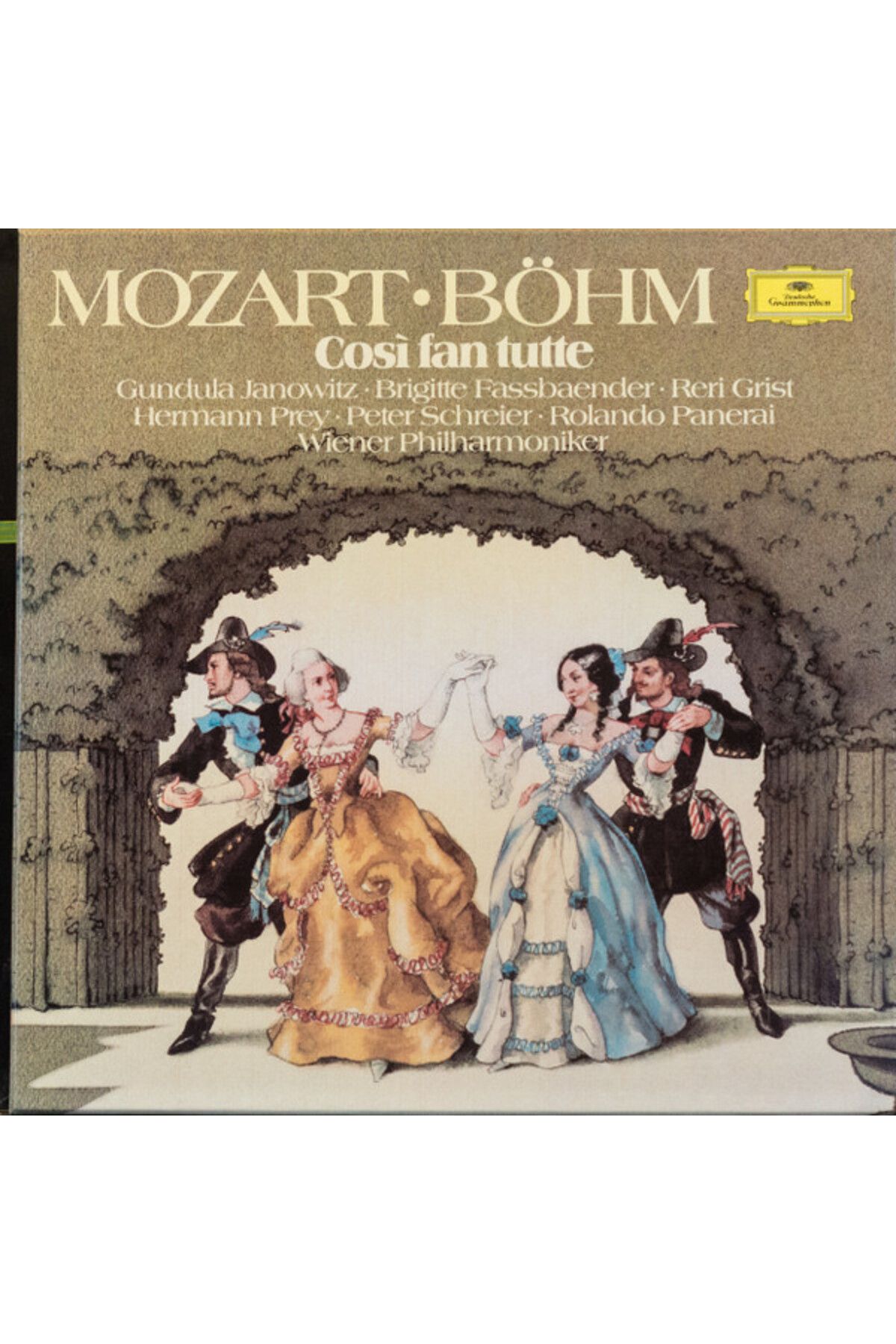 Plakperest Mozart / Böhm – Così Fan Tutte - 1975 Almanya Basım 33 Lük 3xLP Box Set 2. el