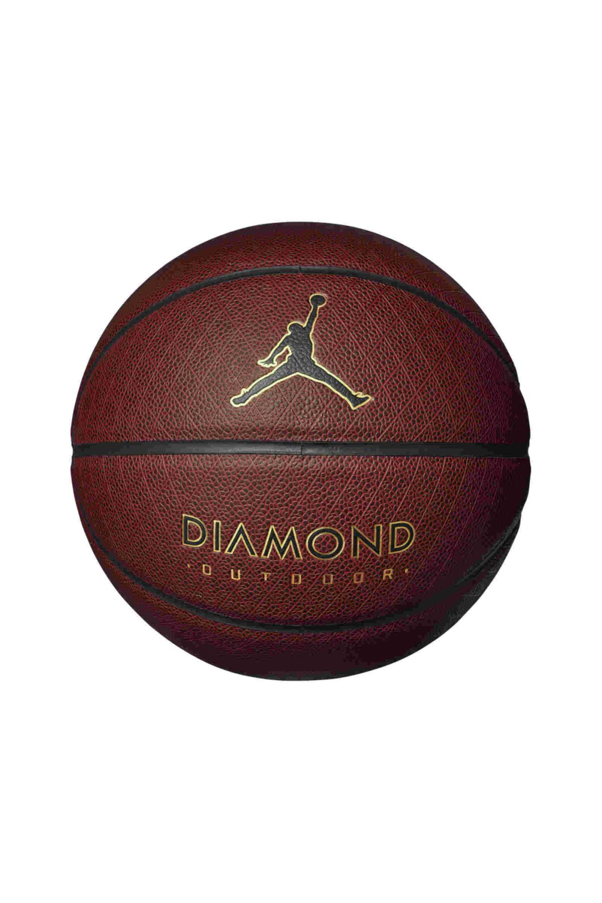 Nike JORDAN DIAMOND OUTDOOR 8P DEFLATED AMBER/BLACK/METALLIC GOLD BASKETBOL TOPU 7 NUMARA