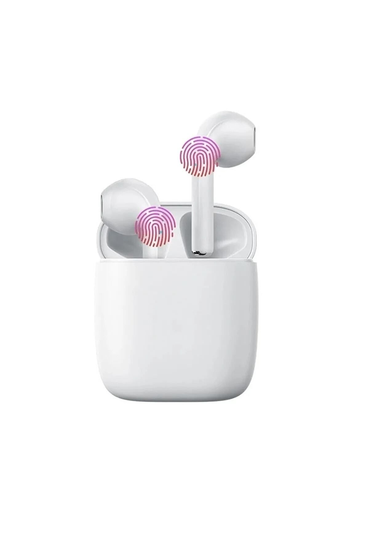 PİNK İTHALAT I12 Pro Ios Android Beyaz Bluetooth Kulaklık 1. Kalite
