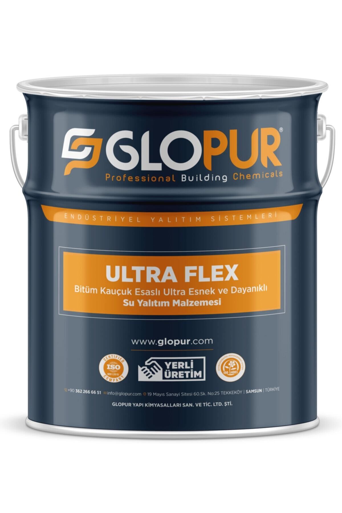 GLOPUR - Likit Membran Ultra Flex Su Yatılım Malzemesi 15 kg