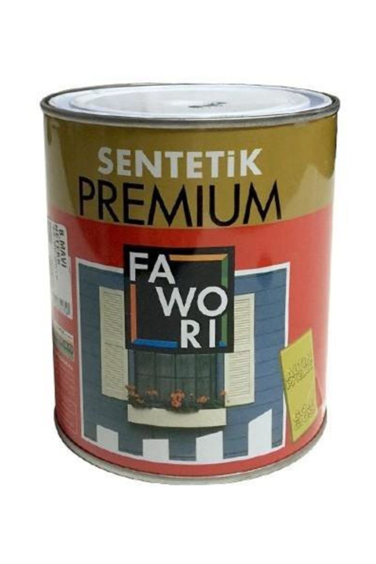 Fawori Premium Sentetik Yağlı Boya 2.5lt - Koyu Kahve