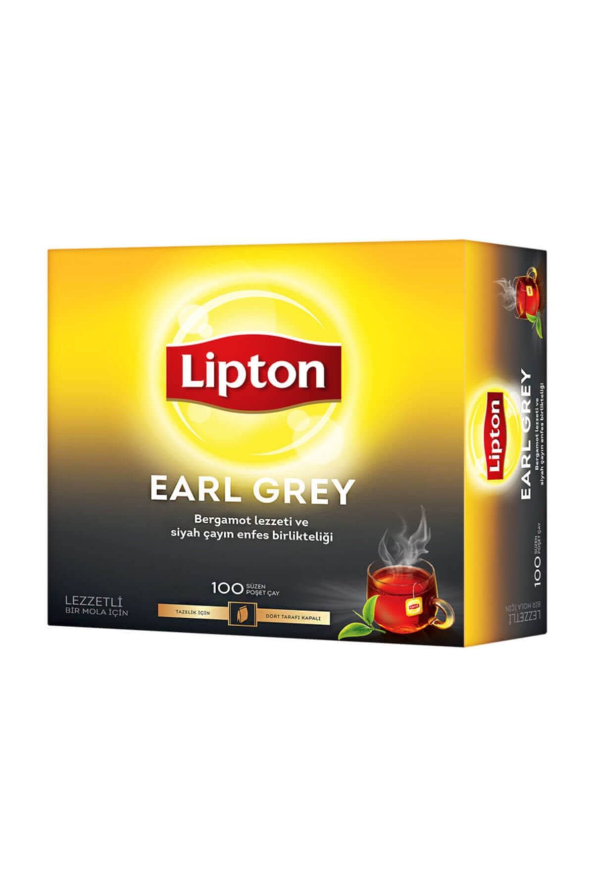 Lipton Earl Grey Bardak Poşet Çay 100 'lü