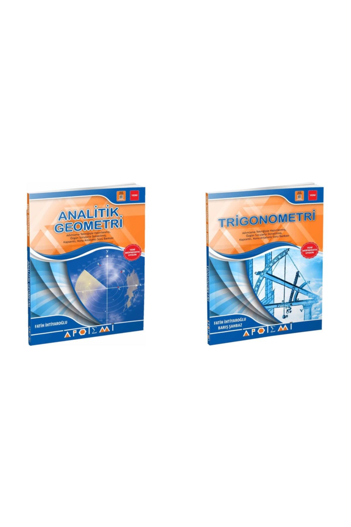 Apotemi Yayınları Apotemi  Analitik Geometri + Trigonometri 2 Li Set