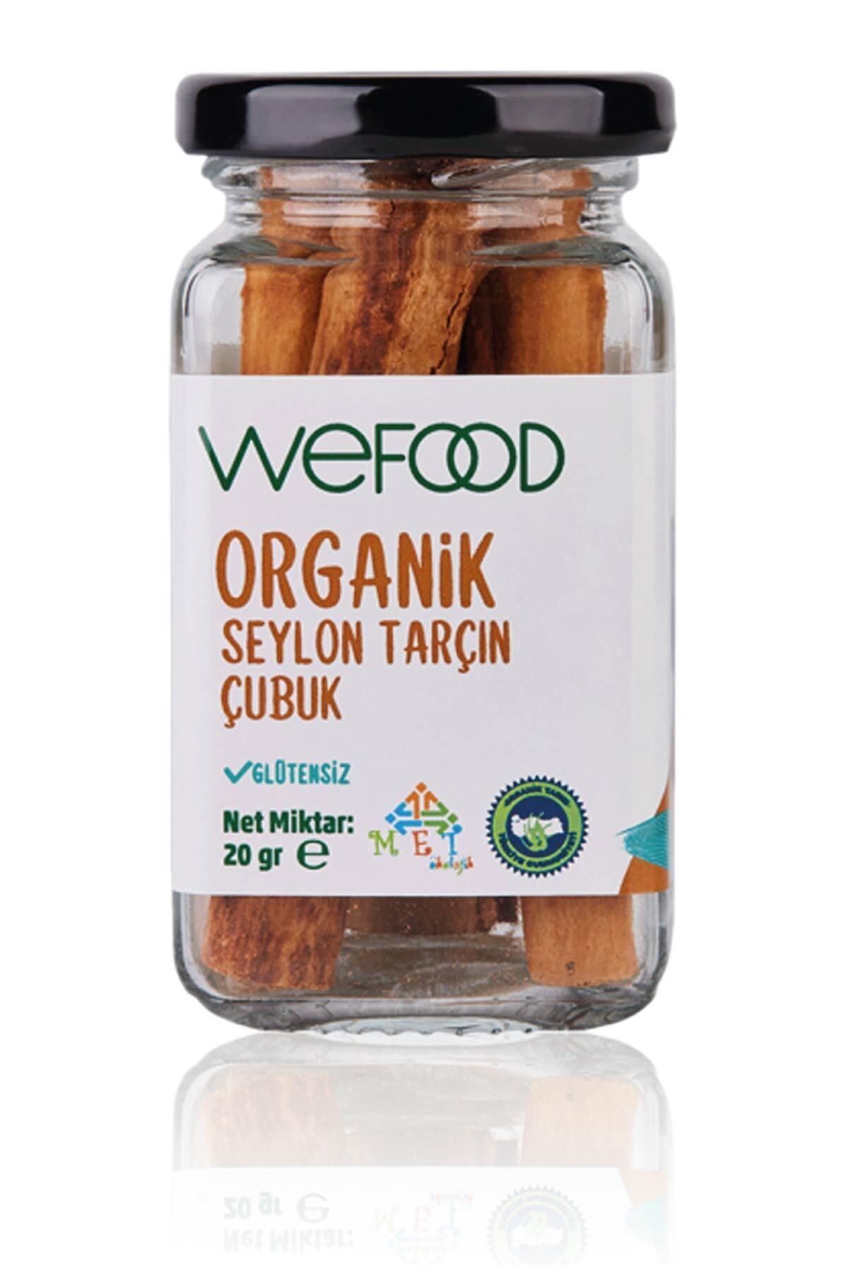 Wefood Organik Seylon Tarçın Çubuk 20 gr
