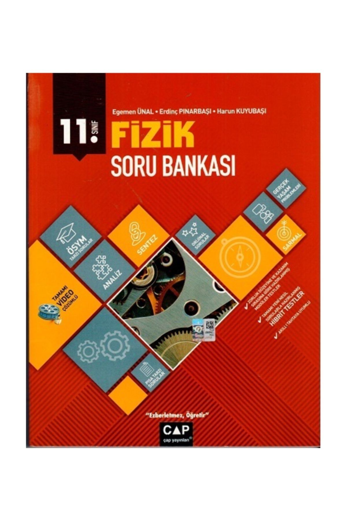 Çap Yayınları 11. Sınıf Anadolu Lisesi Fizik Soru Bankası