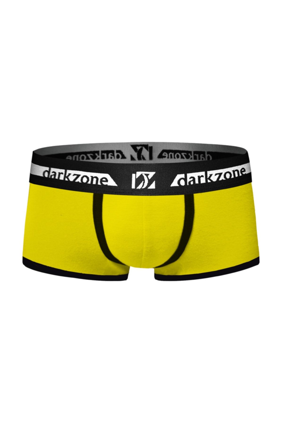 Darkzone Siyah Biyeli Kısa Sarı Erkek Boxer