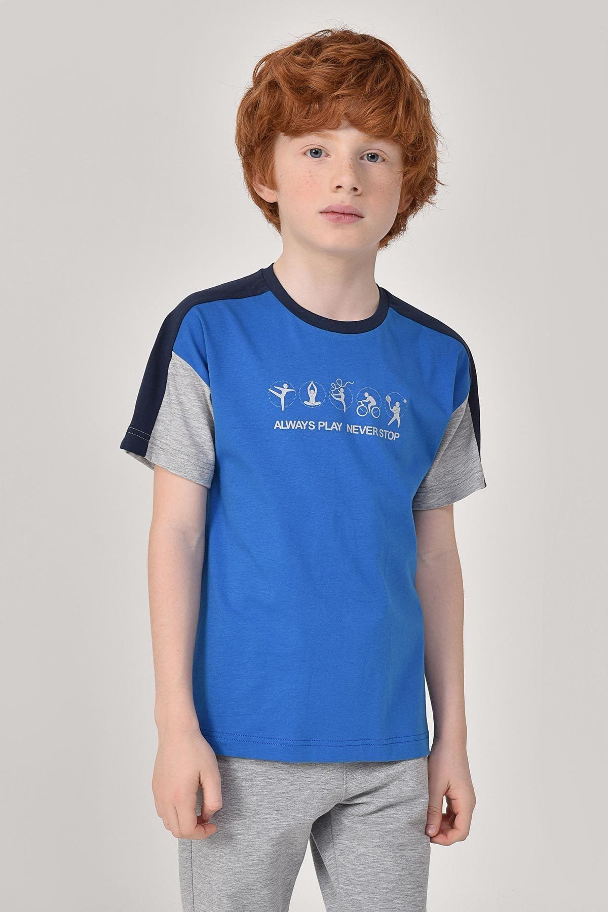 bilcee Erkek Çocuk T-Shirt GS-8178