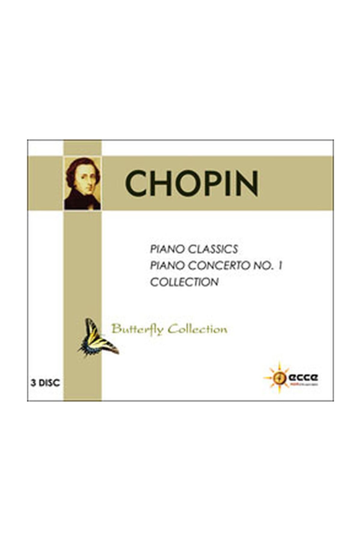 Pal Cd - Chopın - 3 Cd Box Set Frederic Chopin