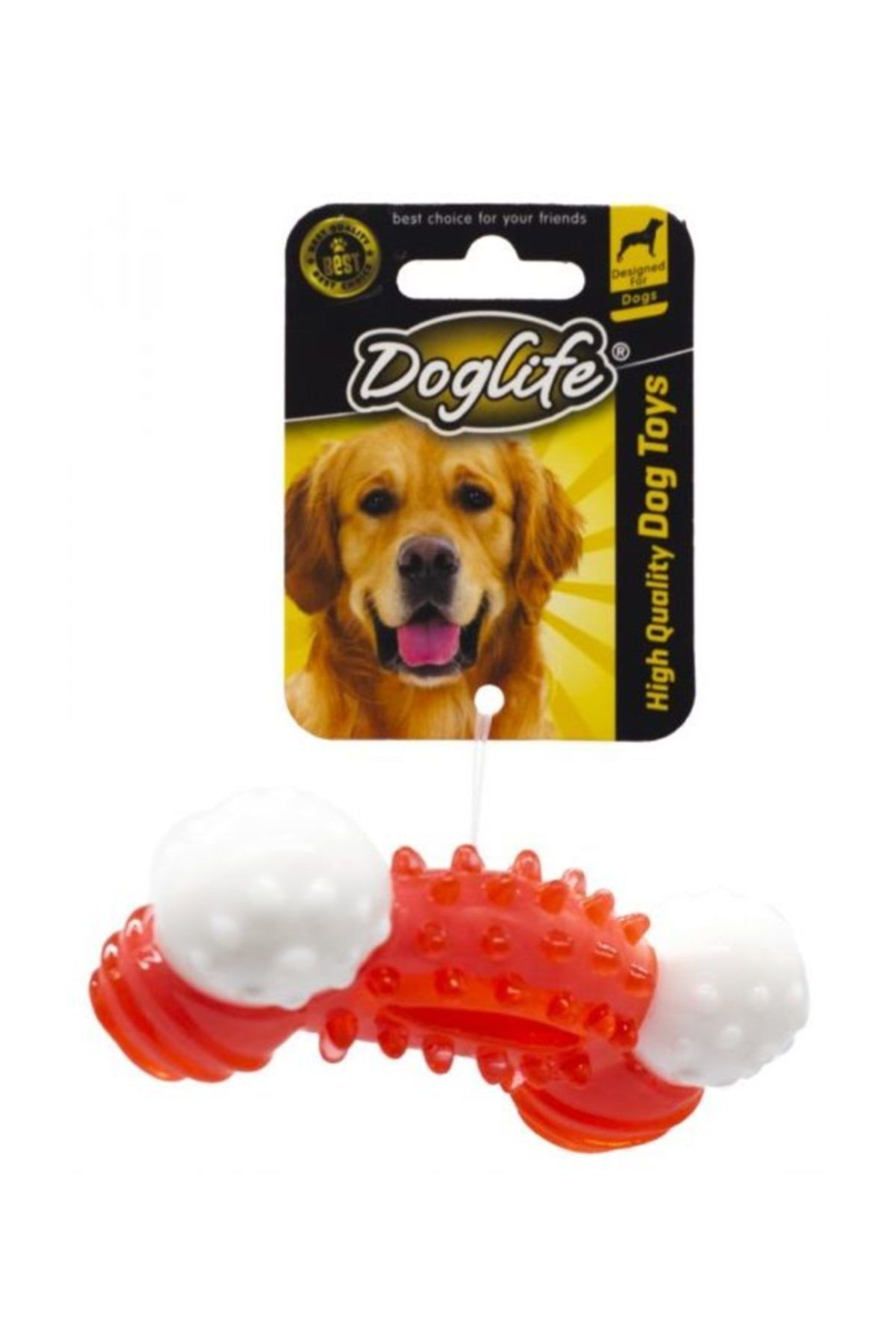 Doglife Köpekler Için Kauçuk Dental Bone Oyuncak