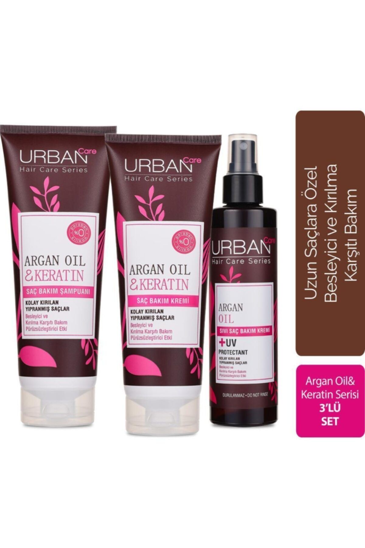 Urban Care Set Argan Oil 3lü Avantajlı Paket