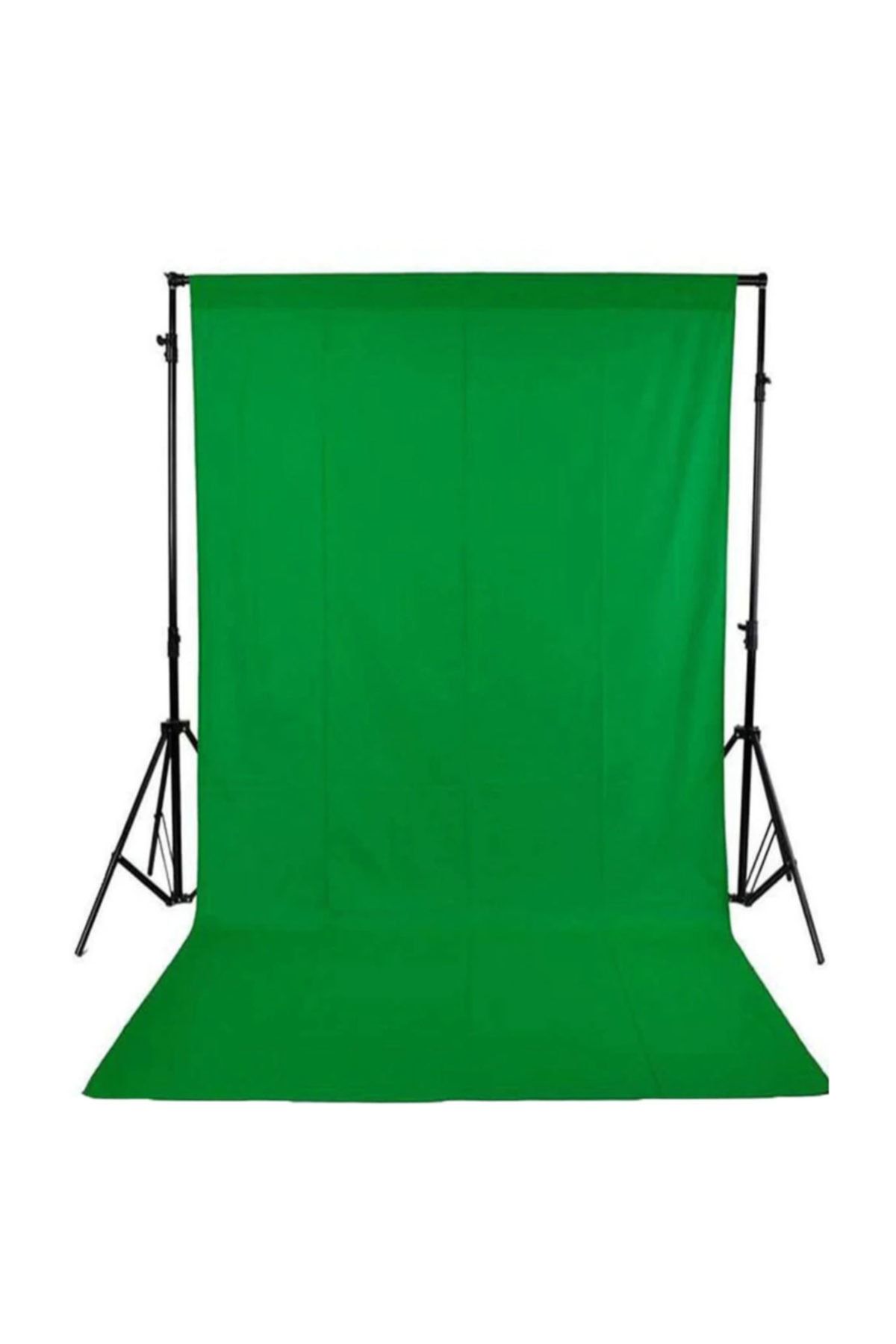 Deyatech Green Screen- Greenbox -yeşil Fon Perde (3x4m) + Fon Standı