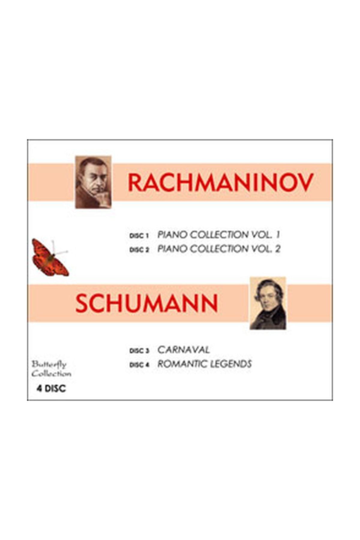 Pal Cd- Rachmanınov Ve Schumann (4 Cd Box Set)