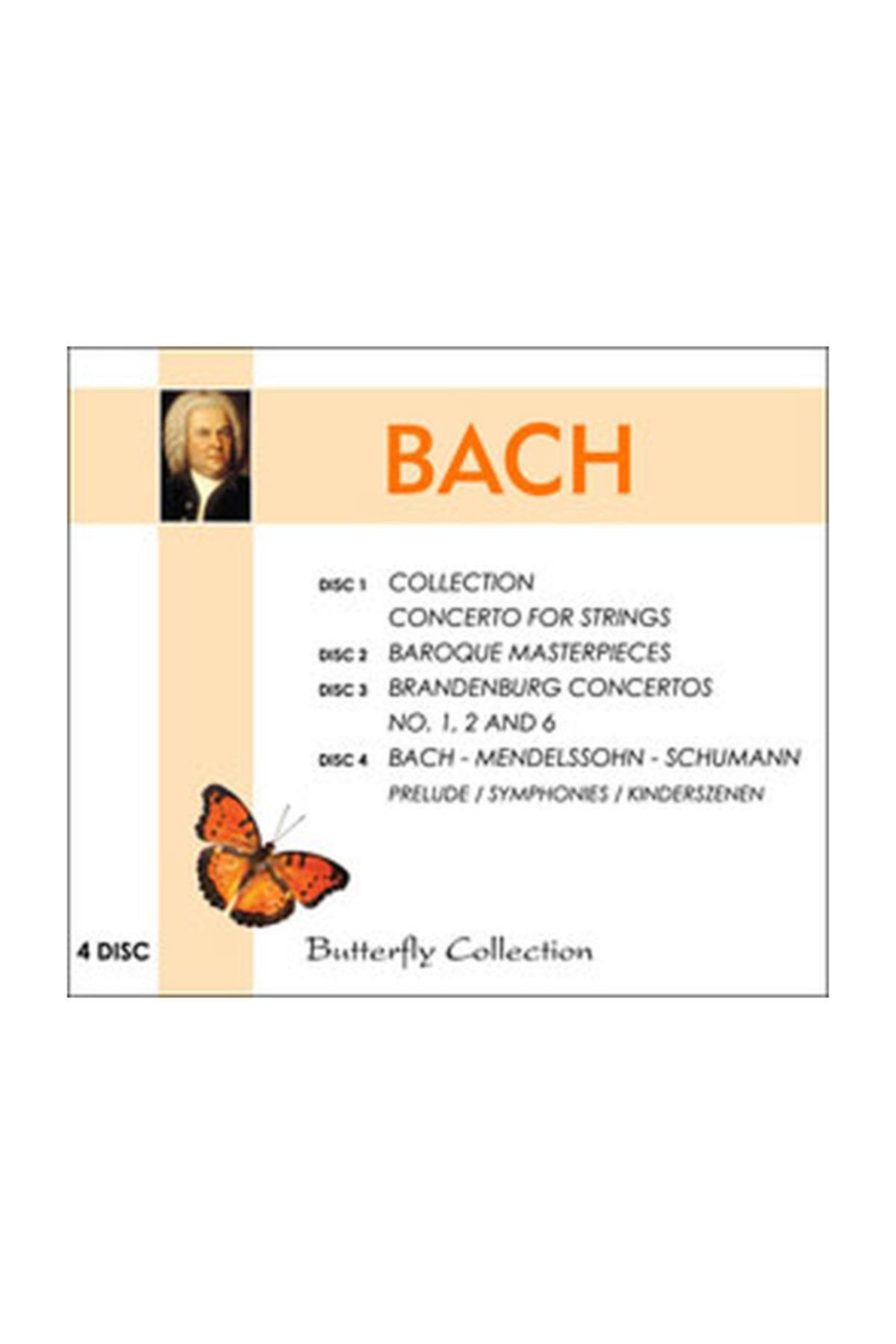 Pal Cd - Bach (4 Cd Box Set) Johann Sebastian Bach