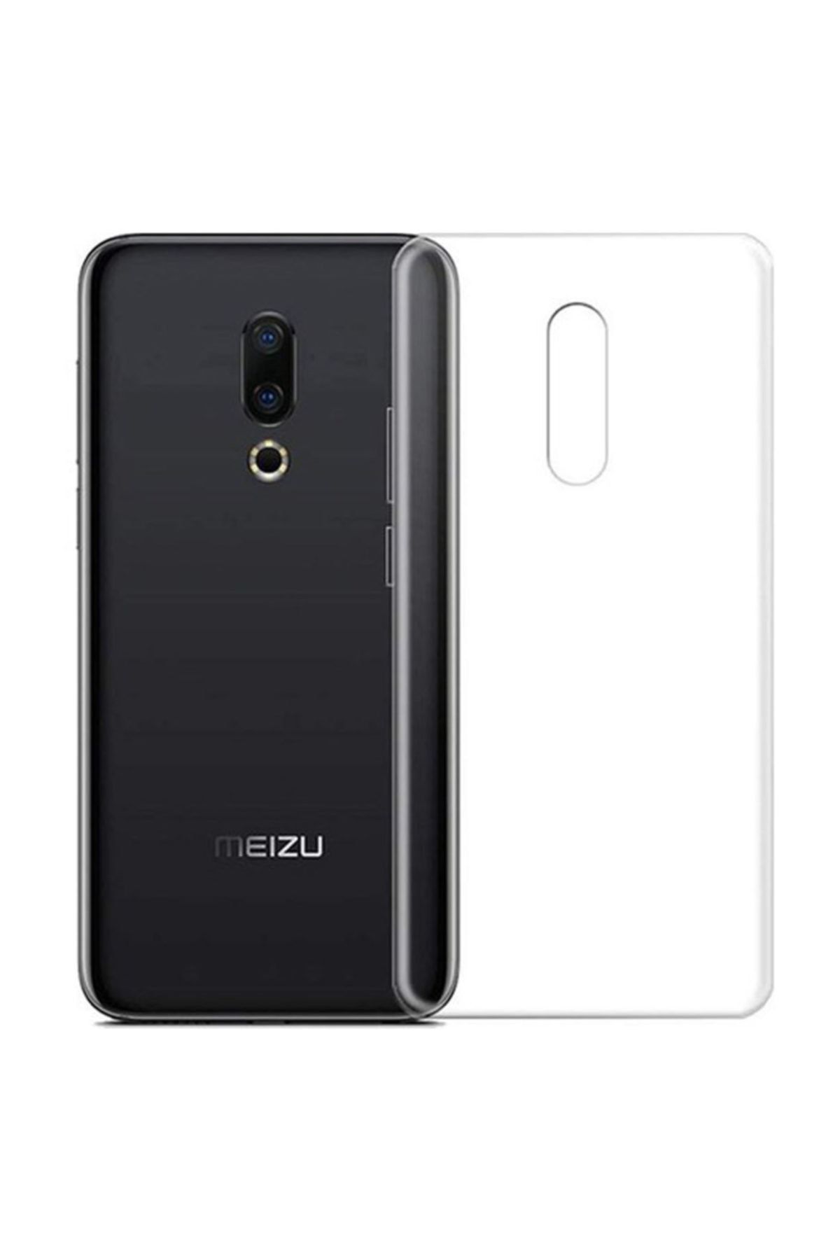 Microcase Meizu 16 Plus Ince 0.2 Mm Soft Silikon Kılıf - Şeffaf