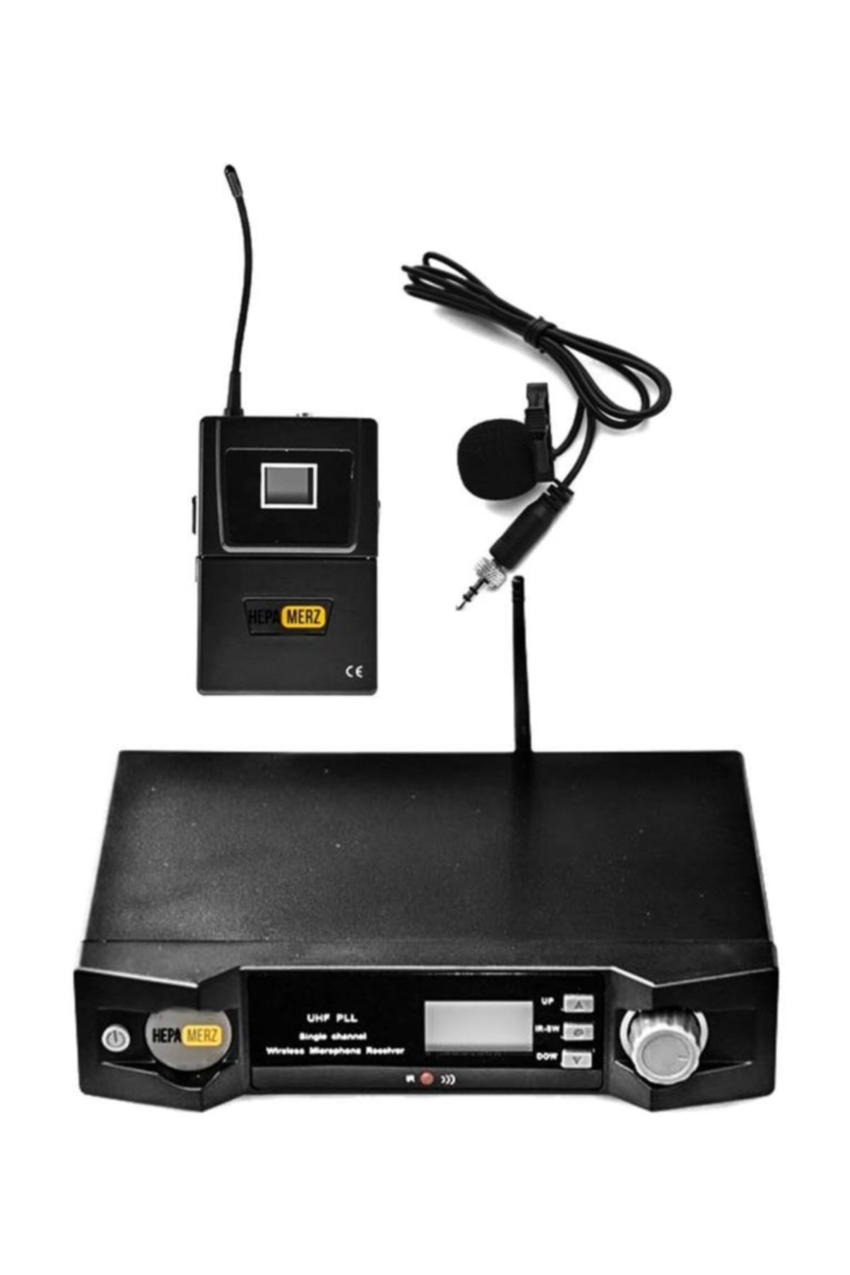 Hepa-Merz Hepa Merz Hm-8001y Dijital Uhf Telsiz Kablosuz Yaka Mikrofonu