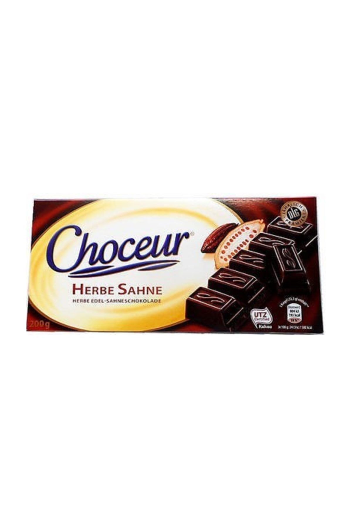Chocolate Choceur Herbe Sahne 200 Gr