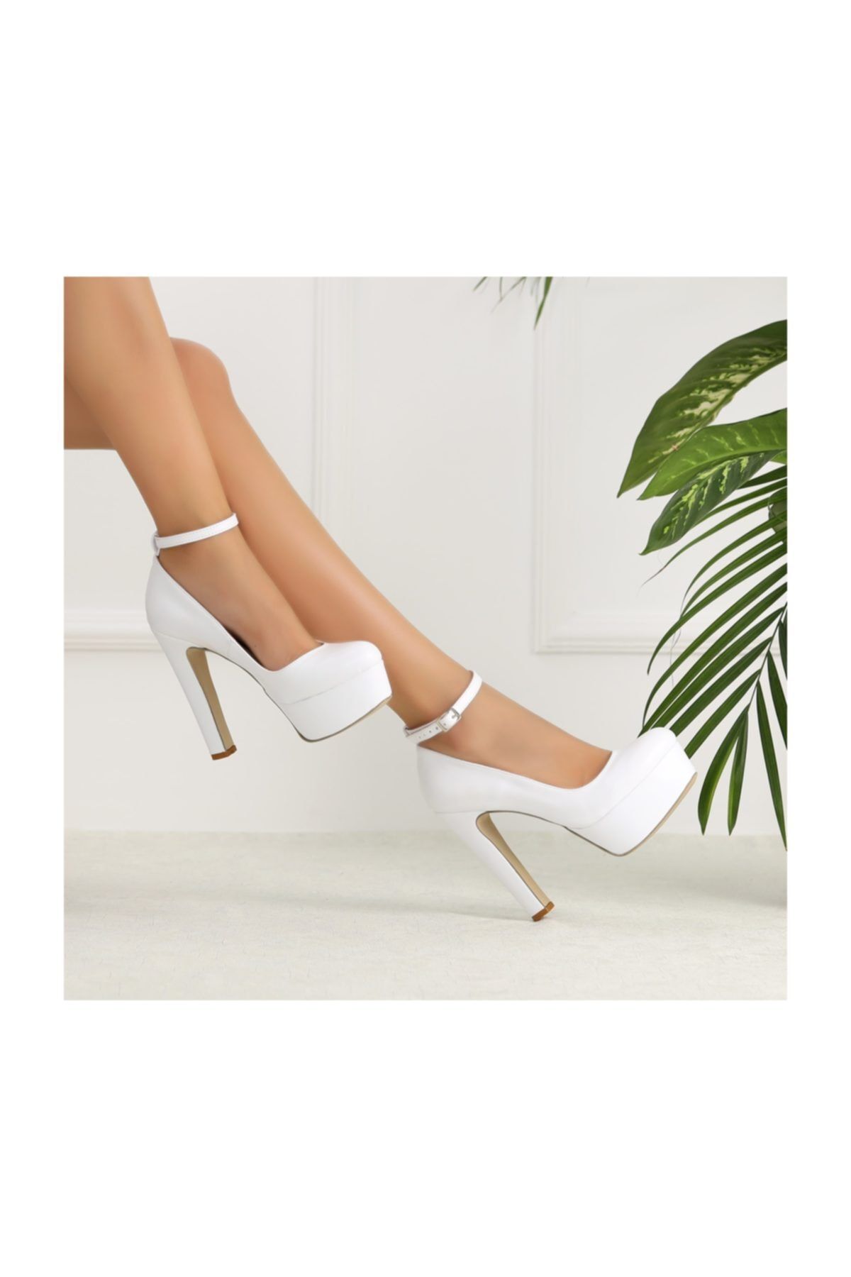 sothe shoes Kadın Platform Kalın Topuklu Ayakkabı