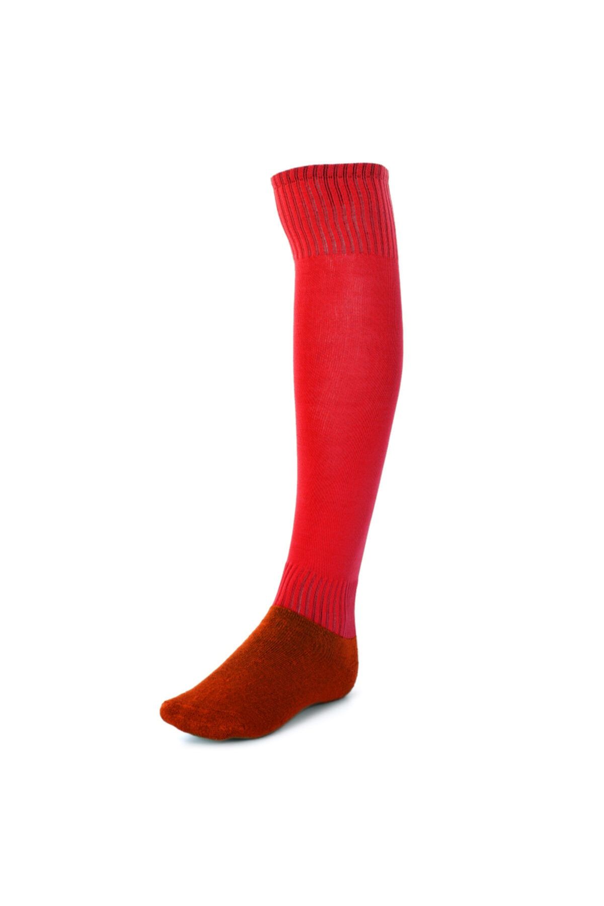 Sportive Uzun Konçlu Erkek Kırmızı Futbol Çorabı 63017kr04