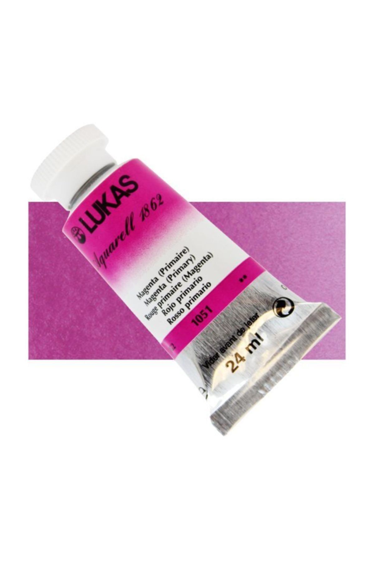 Lukas Aquarell 1862 Artist 24ml Sulu Boya 1051 Magenta Seri 2