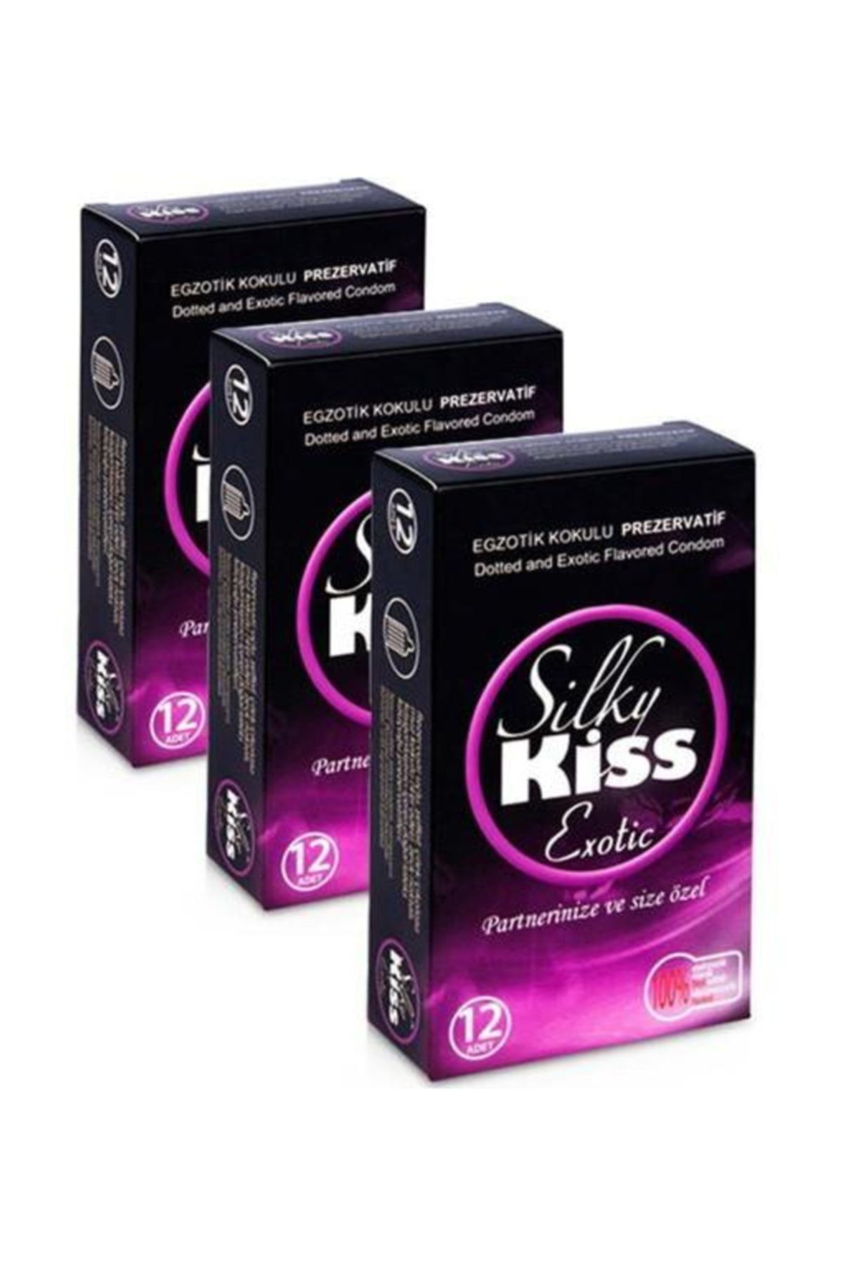 Silky Kiss Prezervatif Exotic Kokulu 36'lı Kondom