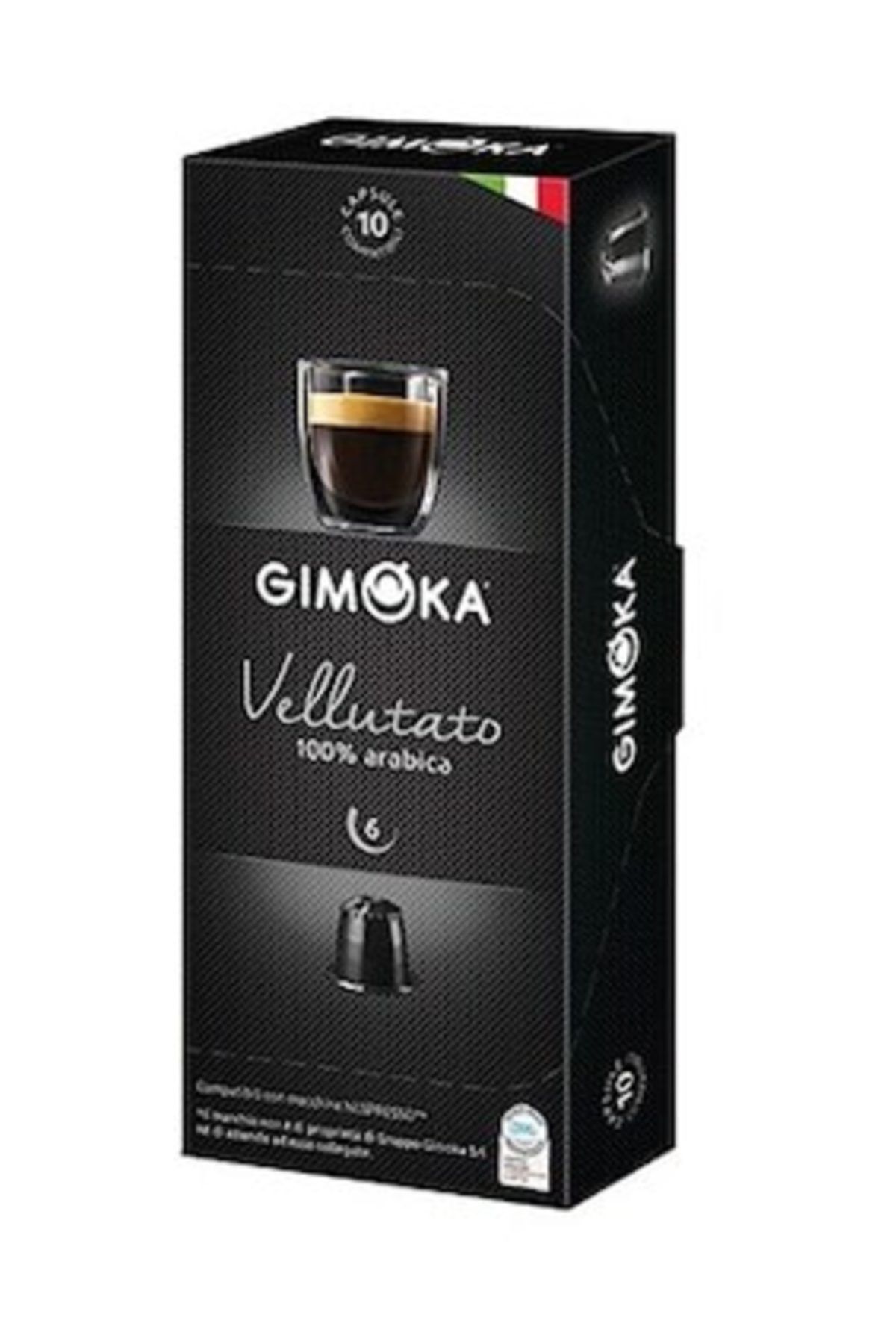 Gimoka Vellutato Nespresso® Uyumlu Kapsül Kahve 50 Adet