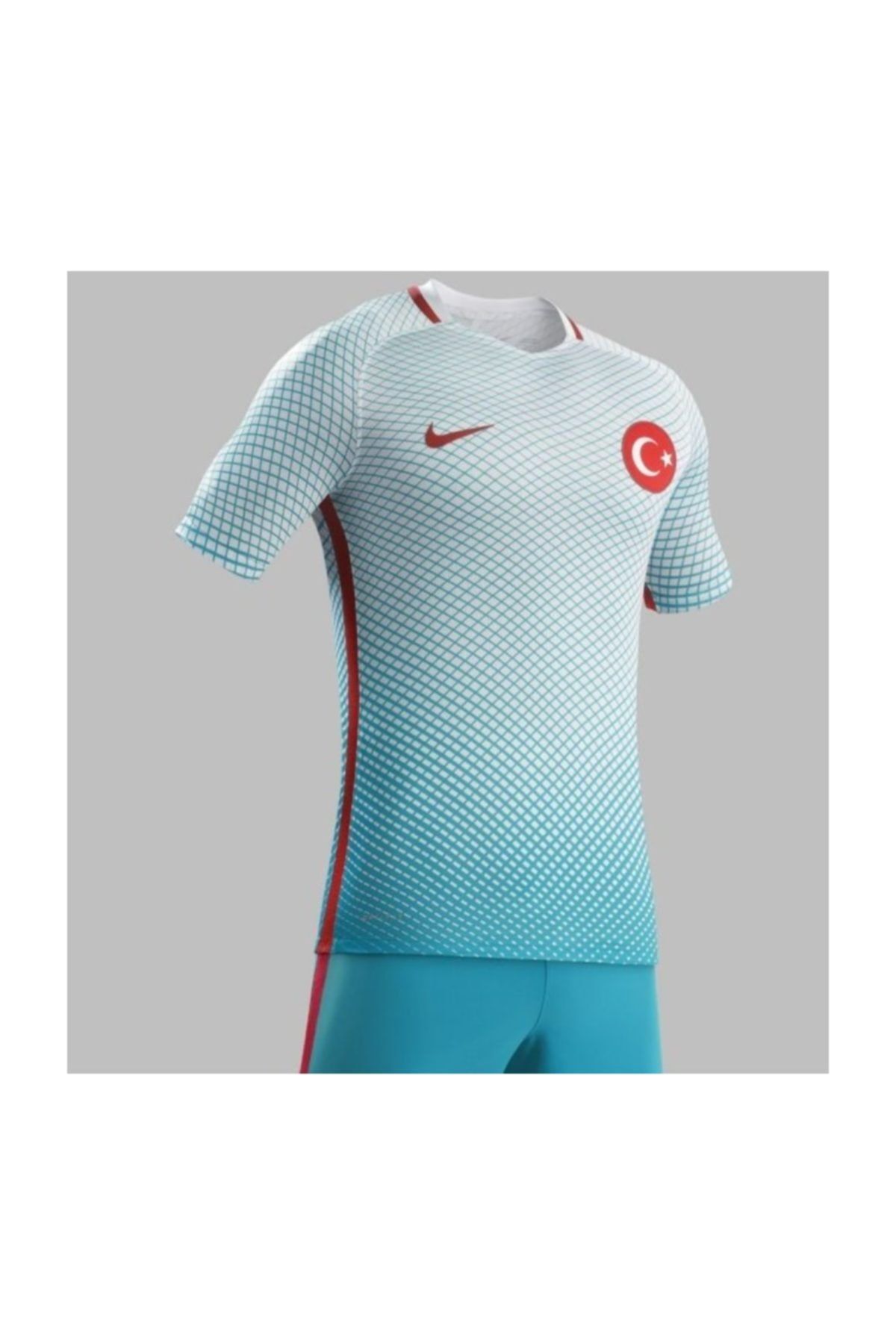 Nike Turkuaz Orijjinal İmzalı Lisanslı Türkiye Milli Takım Forma