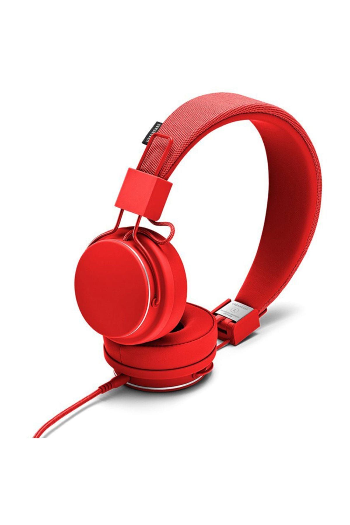 Urbanears Plattan 2 Kırmızı Mikrofonlu Kulak Üstü Kulaklık (Urbanears Türkiye Garantili)