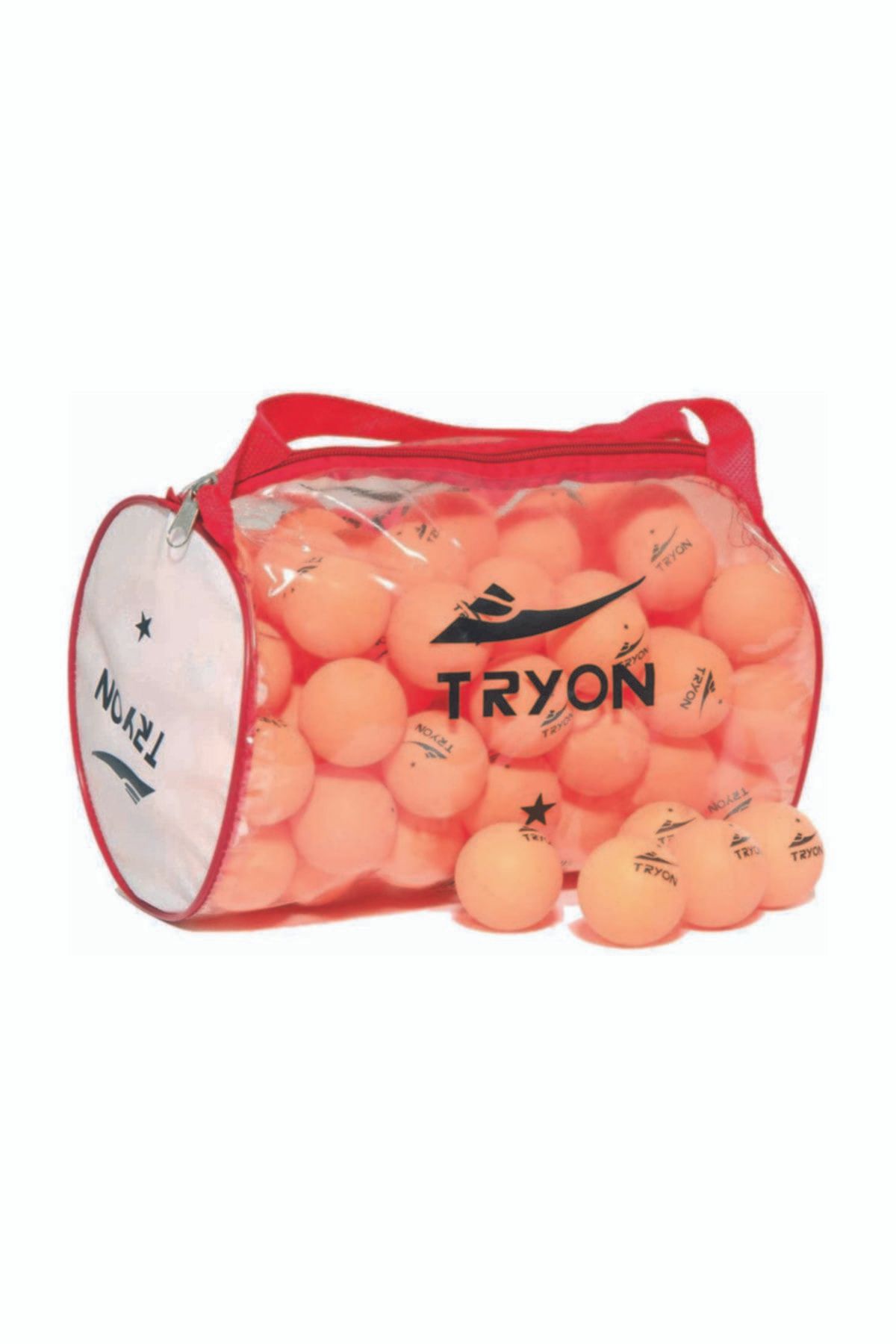 TRYON MTT-070 100'lü 1 Yıldız Masa Tenis Topu Turuncu