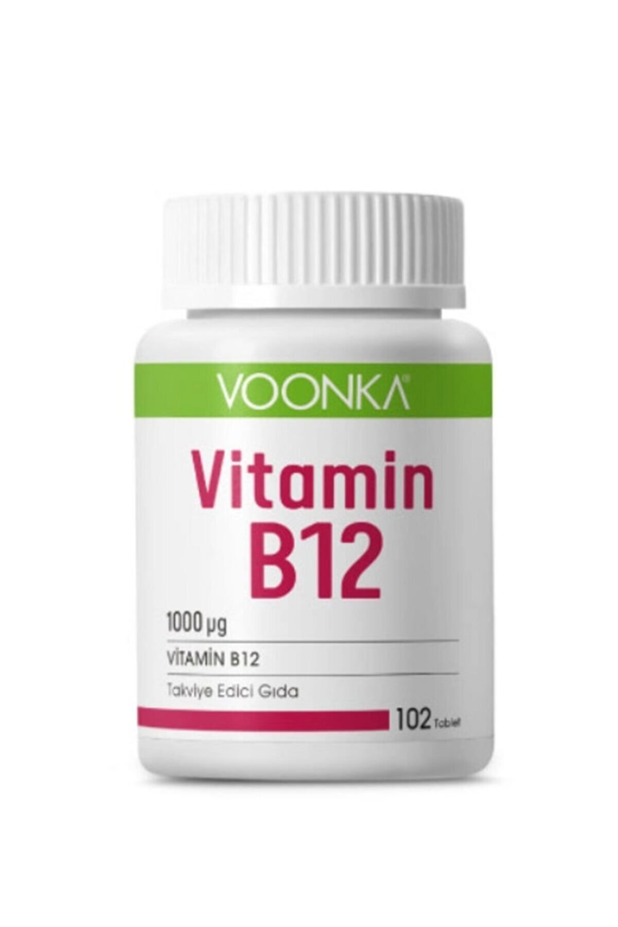 Voonka Vitamin B12 Içeren 102 Tablet