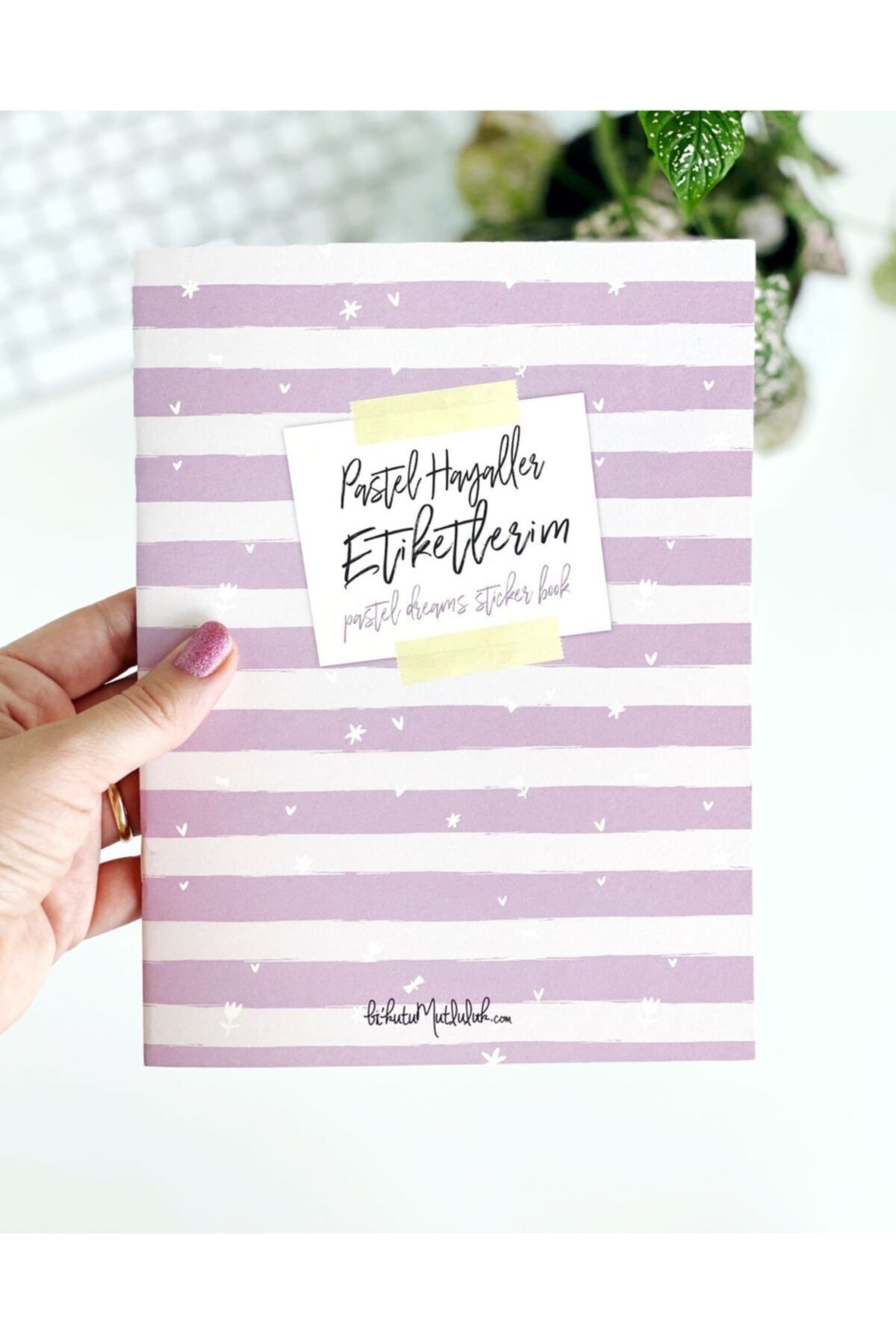 Bikutumutluluk Hediyelik - Pastel Hayaller Etiket Kitabı - Girl Boss Sticker Book