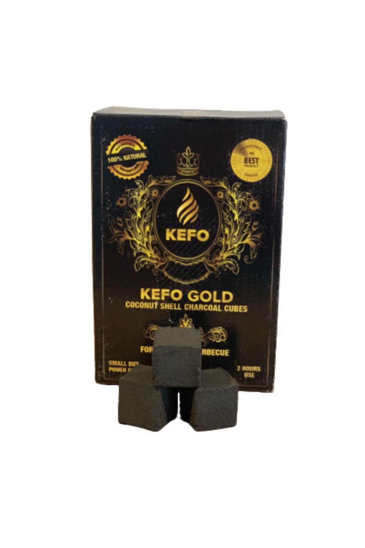 KEFO GOLD Nargile Kömürü 1 Kg
