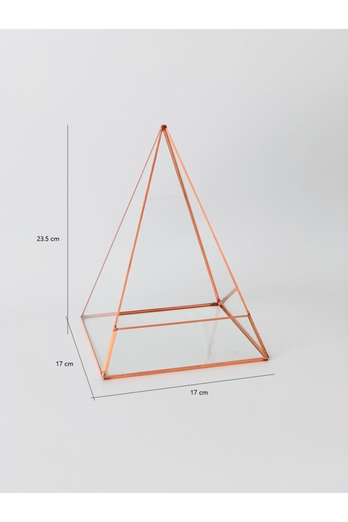 verteks Dekoratif Cam Fanus. Teraryum Cam Fanus. Geometrik Cam Fanus.