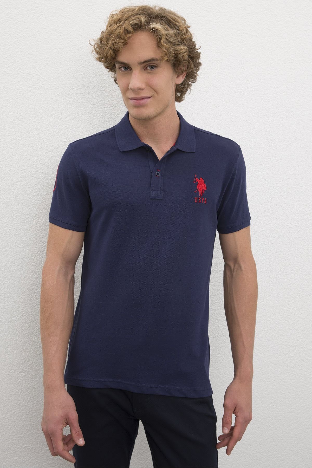 U.S. Polo Assn. Lacivert Erkek T-Shirt