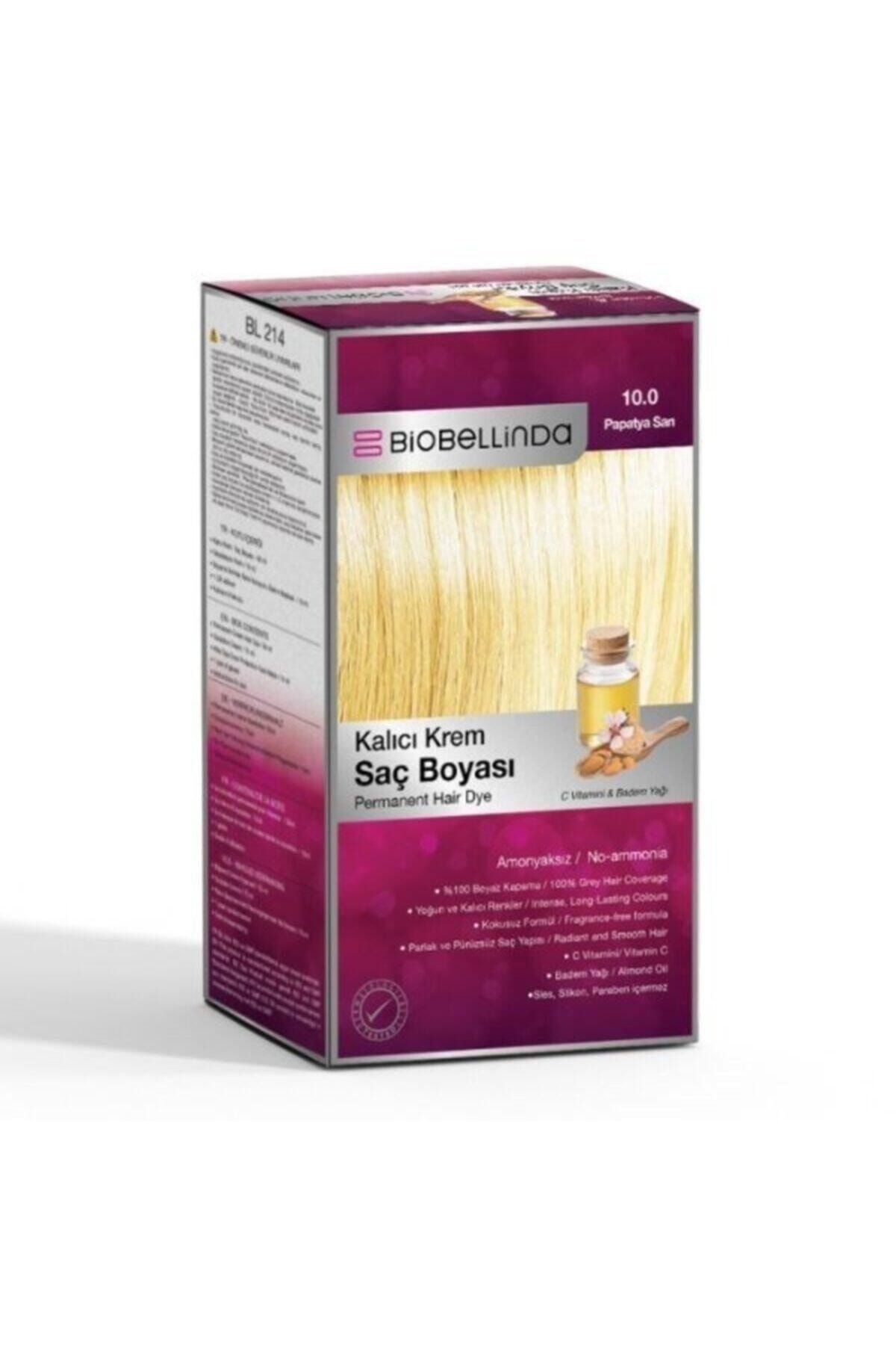 BioBellinda Saç Boyası 10.0 Papatya Sarı