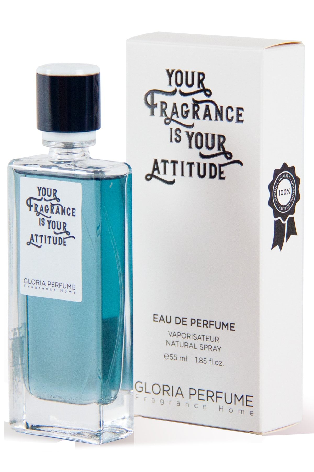 Gloria Perfume Black X Edp 55 ml Erkek Parfüm 8682923601360