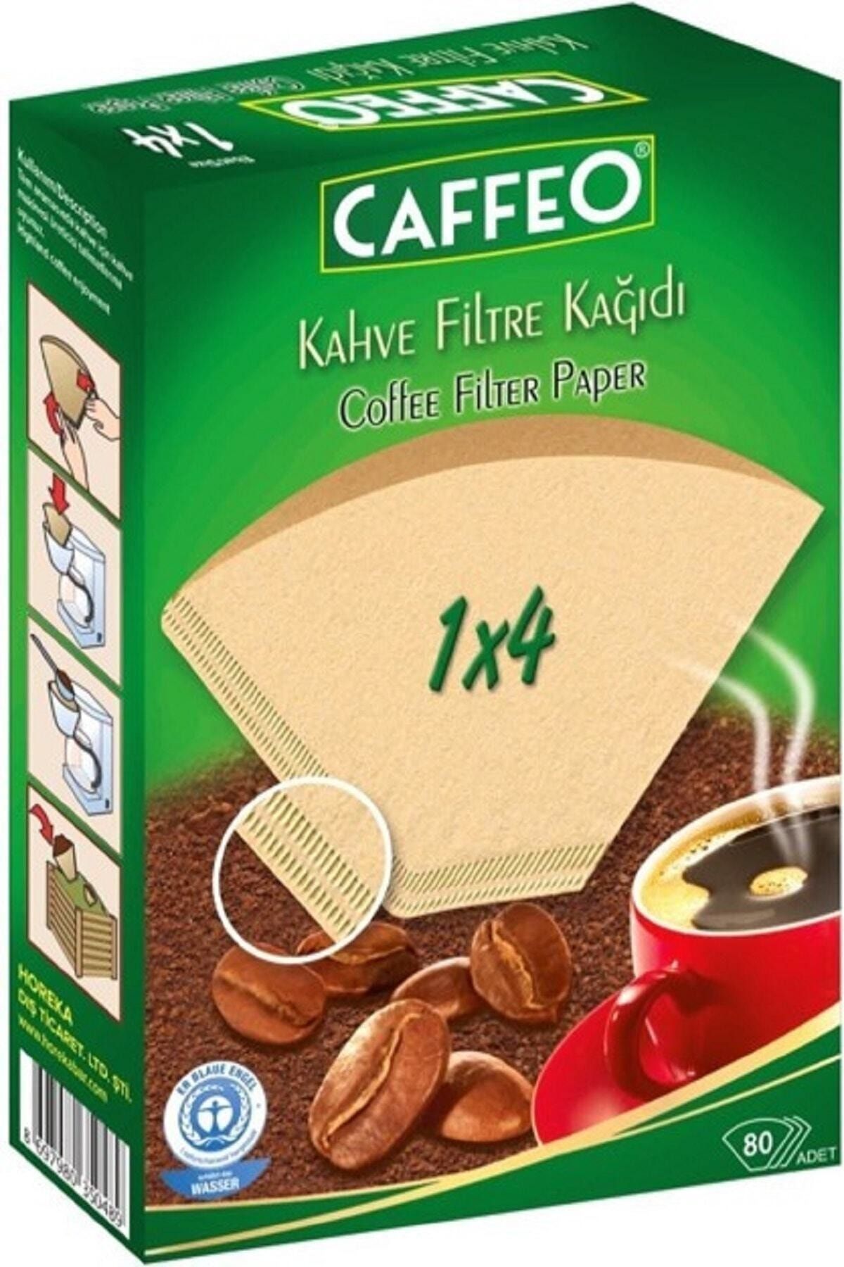 Caffeo Filtre Kahve Kağıdı 1x4/80'li (3 Paket 240 Adet)