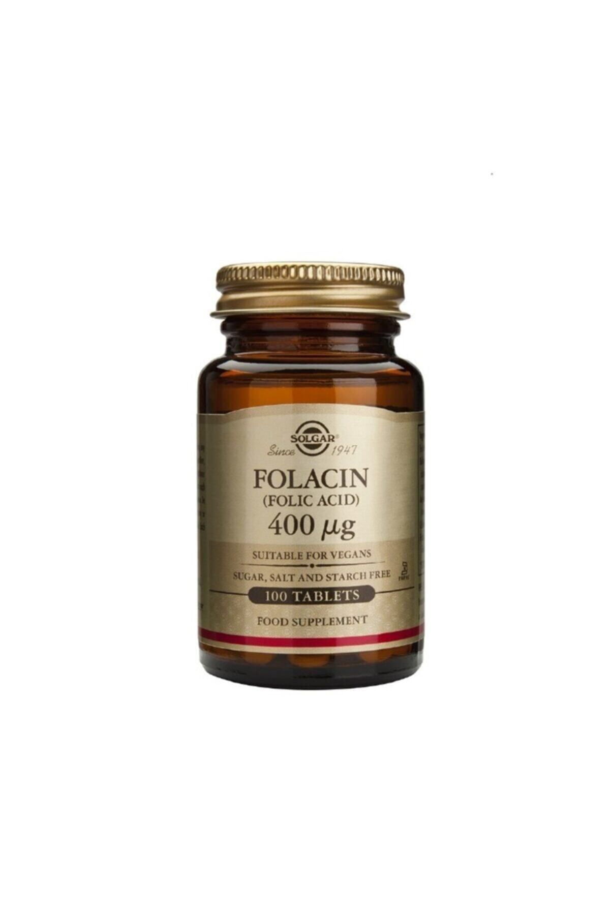 Solgar Folic Acid 400 Mcg 100 Tablet