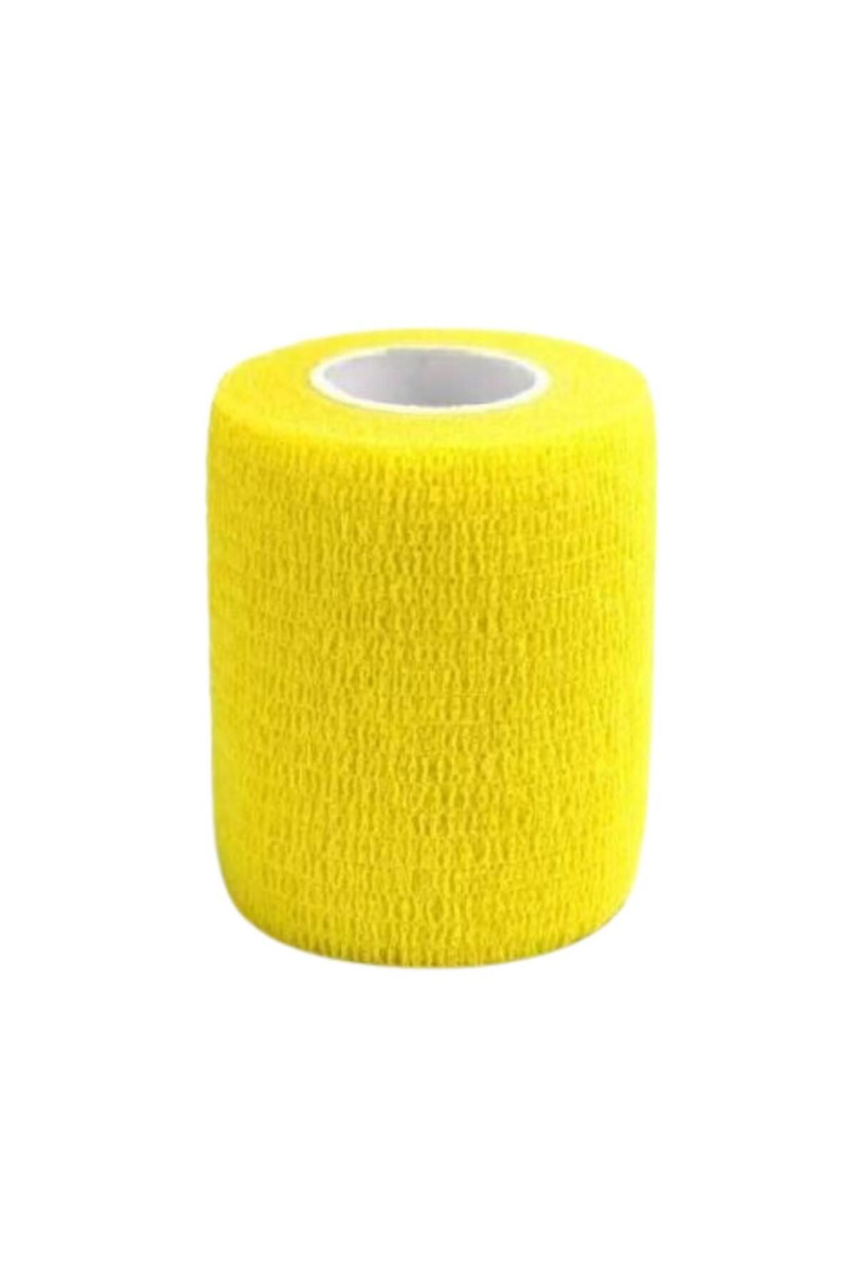 Tules Medikal TULES - COBAN BANDAJ KENDİNDEN YAPIŞKANLI 10 CM X 4.5 MT SARI