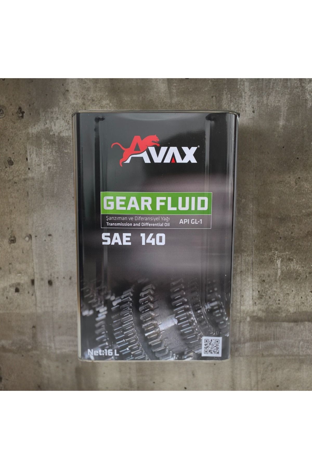 ARMOLL Avax Gear Fluıd Sae-140 Madeni&motor Yağ
